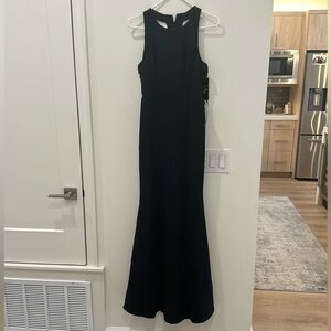 Brand New Black Lulu’s Trumpet Gown